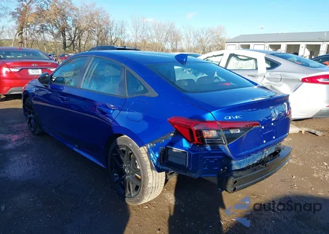 2024 Honda Civic Sport из США, поврежденный, VIN 2HGFE2F55RH589096